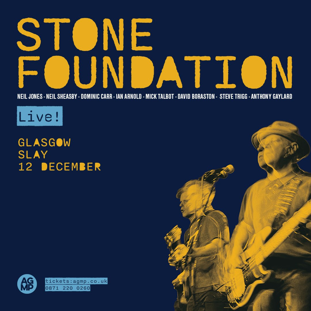 STONE FOUNDATION at Slay Glasgow, Glasgow