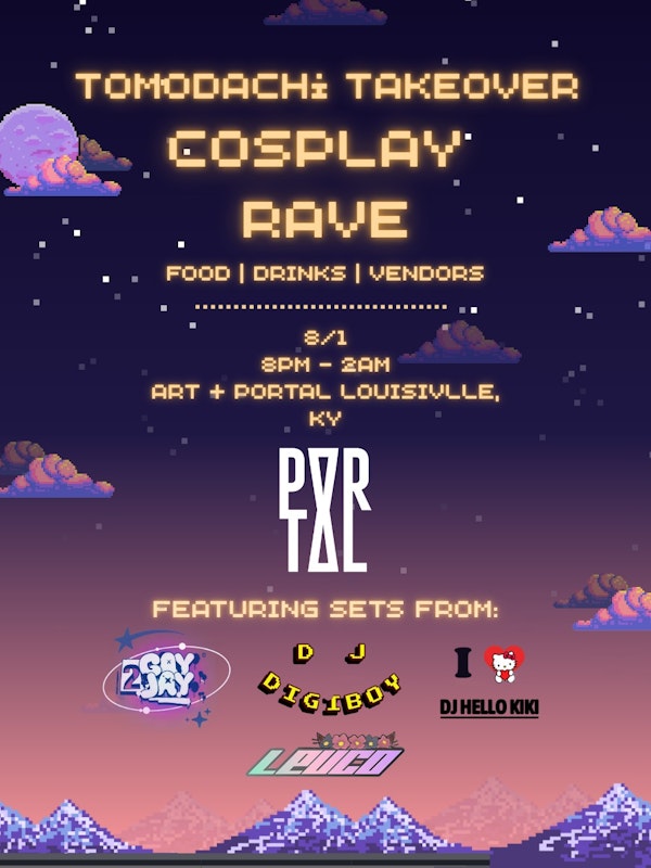 Tomodachi Takeover Cosplay Rave