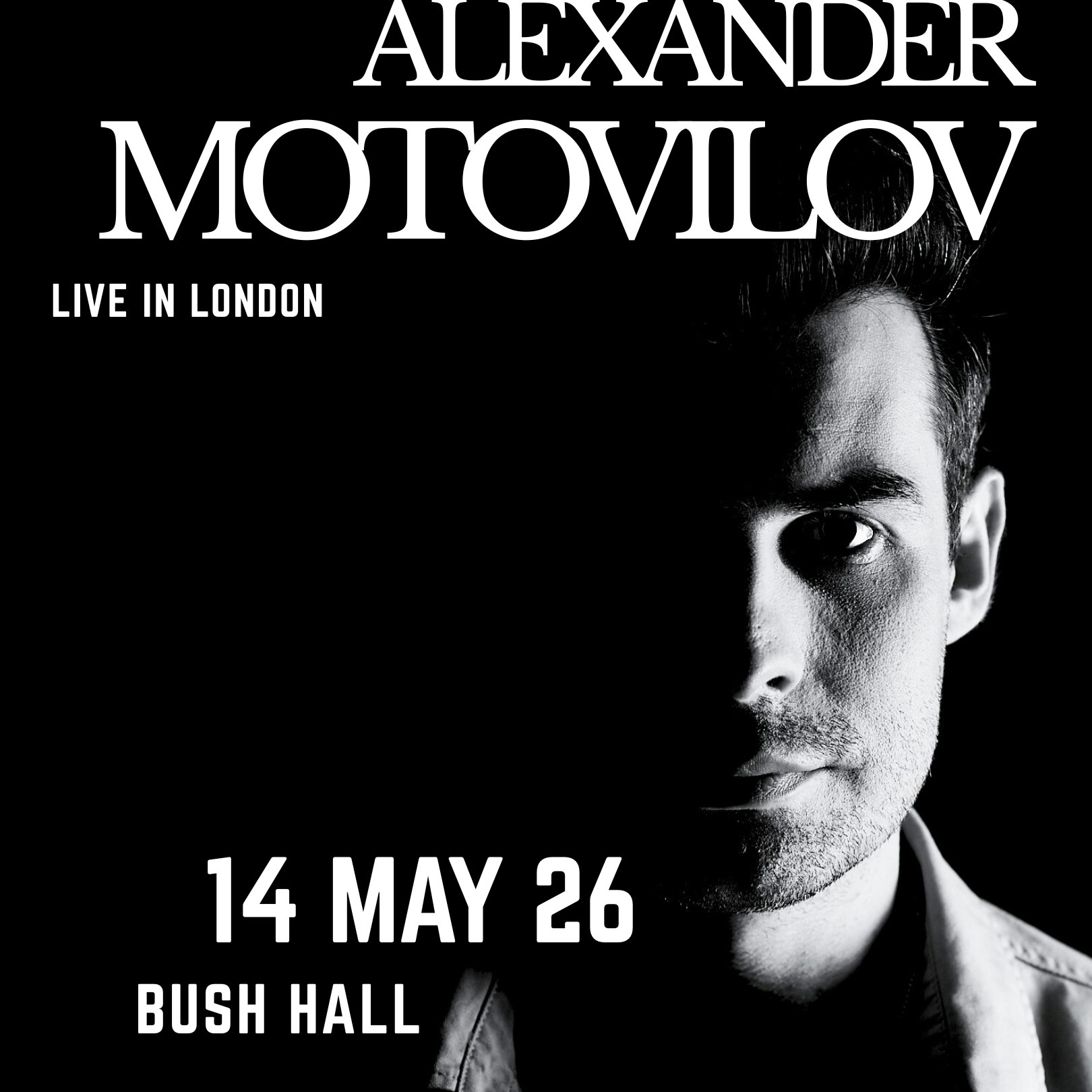 Alexander Motovilov - Piano Concert live in London at Bush Hall