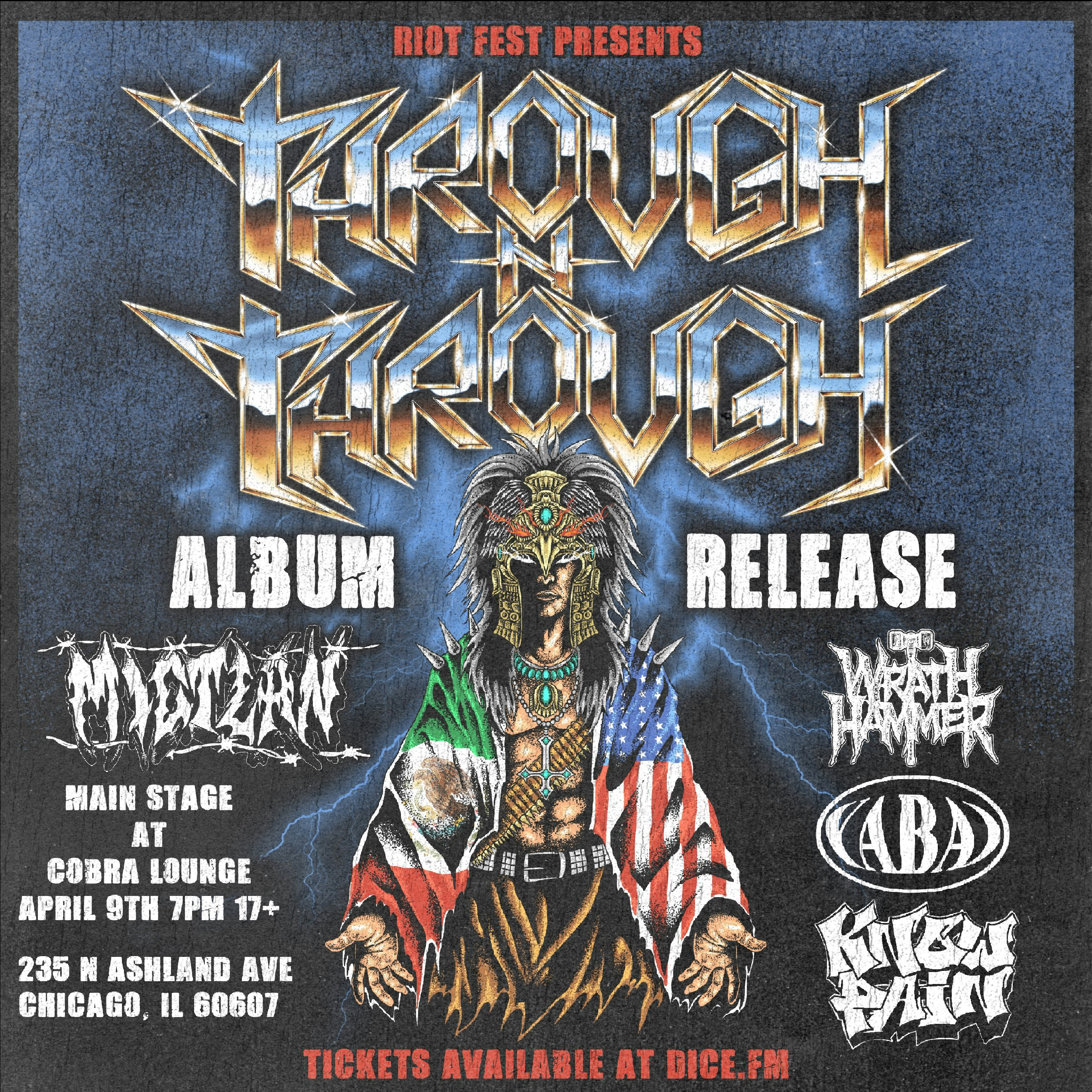 Through n Through / Mictlan / Wrath Hammer