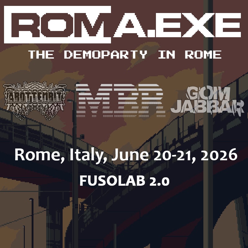 ROMA.EXE - The Demoparty in Rome