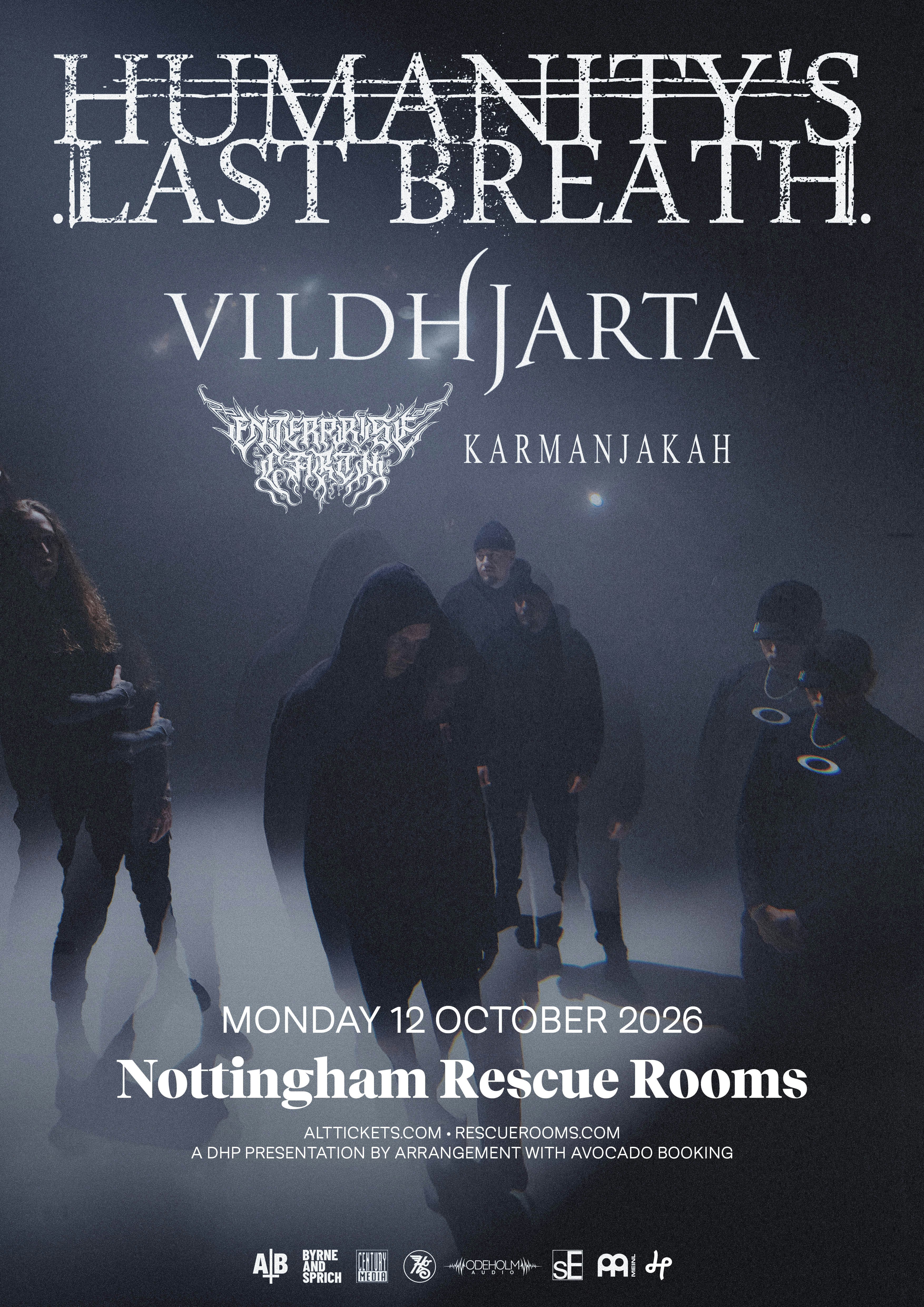 Humanity's Last Breath at Rescue Rooms, Nottingham
