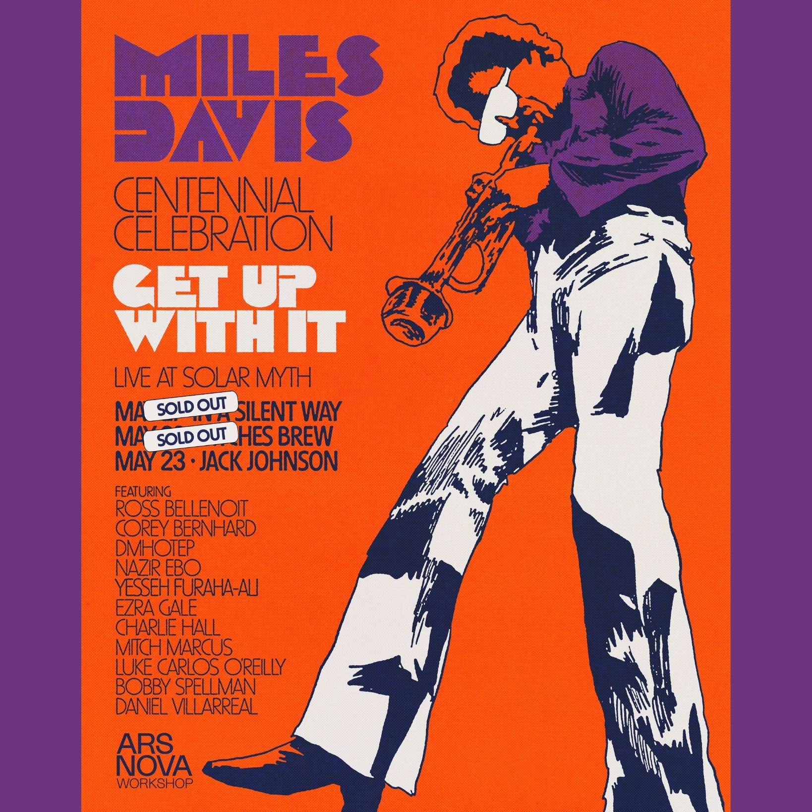 Get Up w/ It performs Bitches Brew