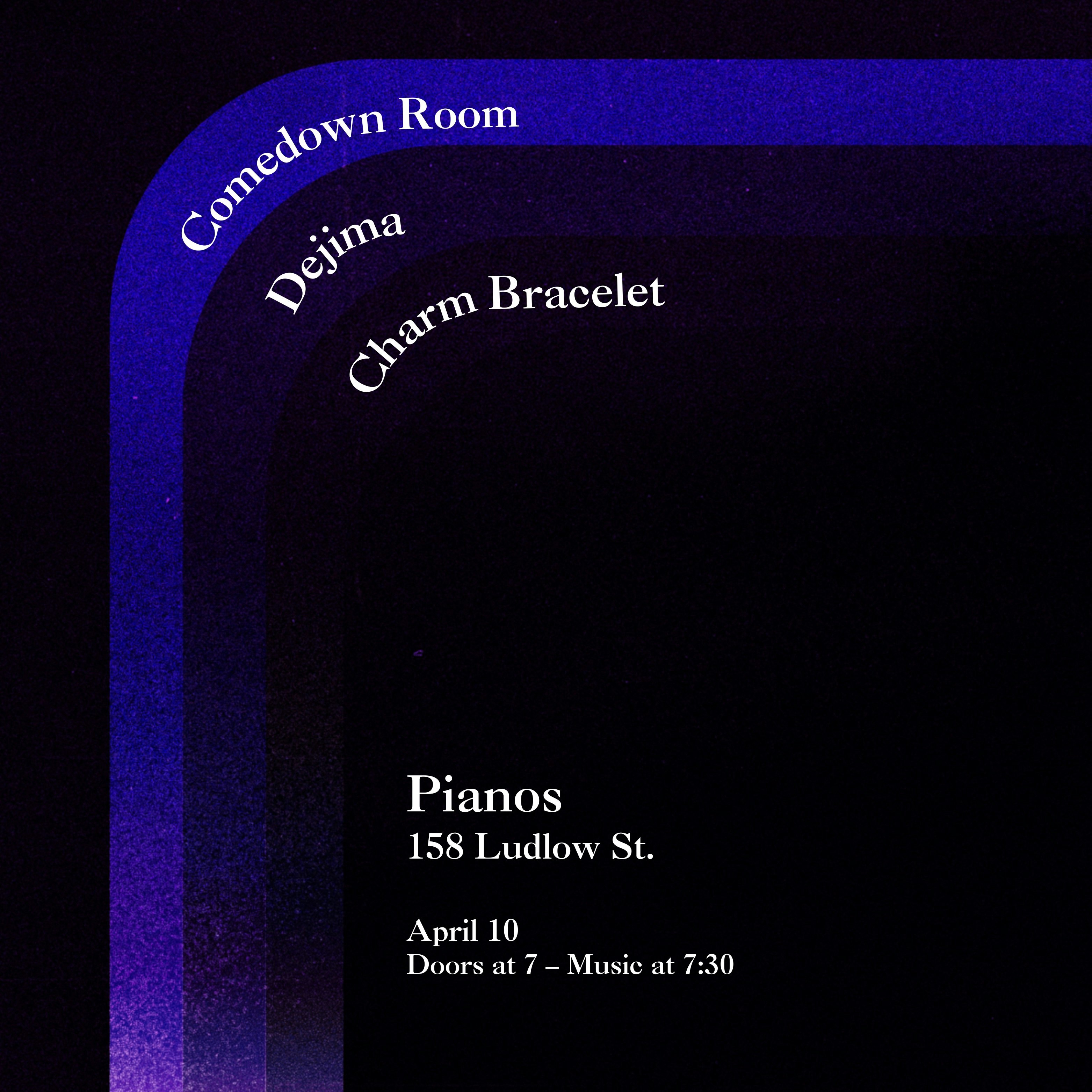 Comedown Room • Dejima • Charm Bracelet 