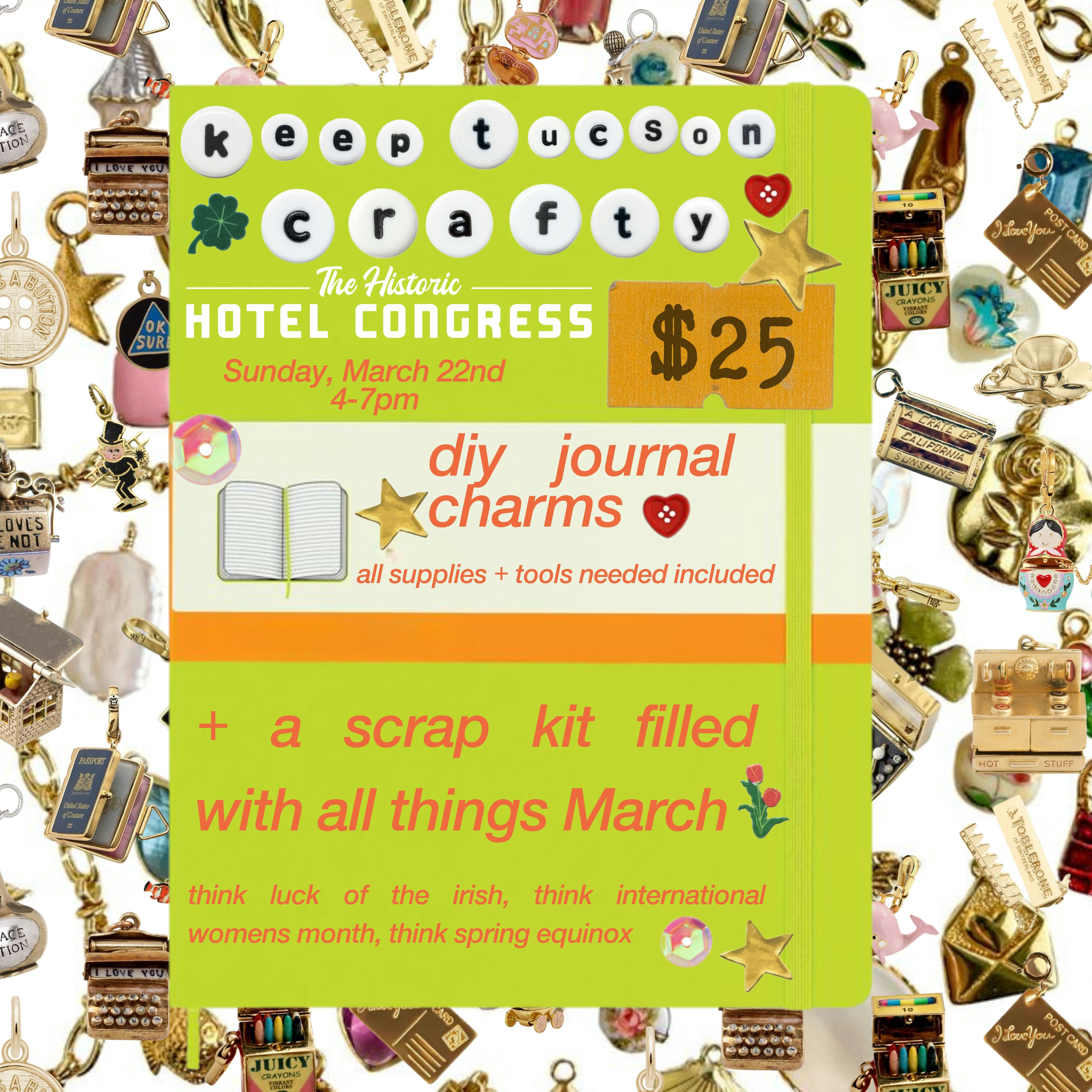 Keep Tucson Crafty: DIY Journal Charms
