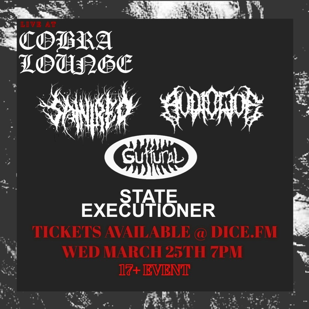 Saint Red / Audiocide / Guttural / State Executioner