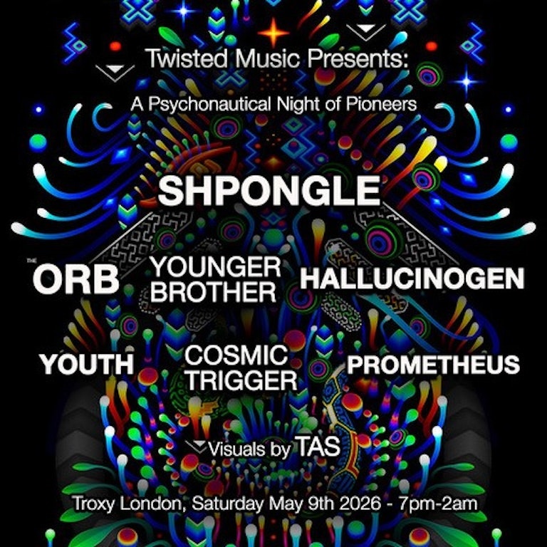 A Psychonautical Night of Pioneers feat Shpongle & more
