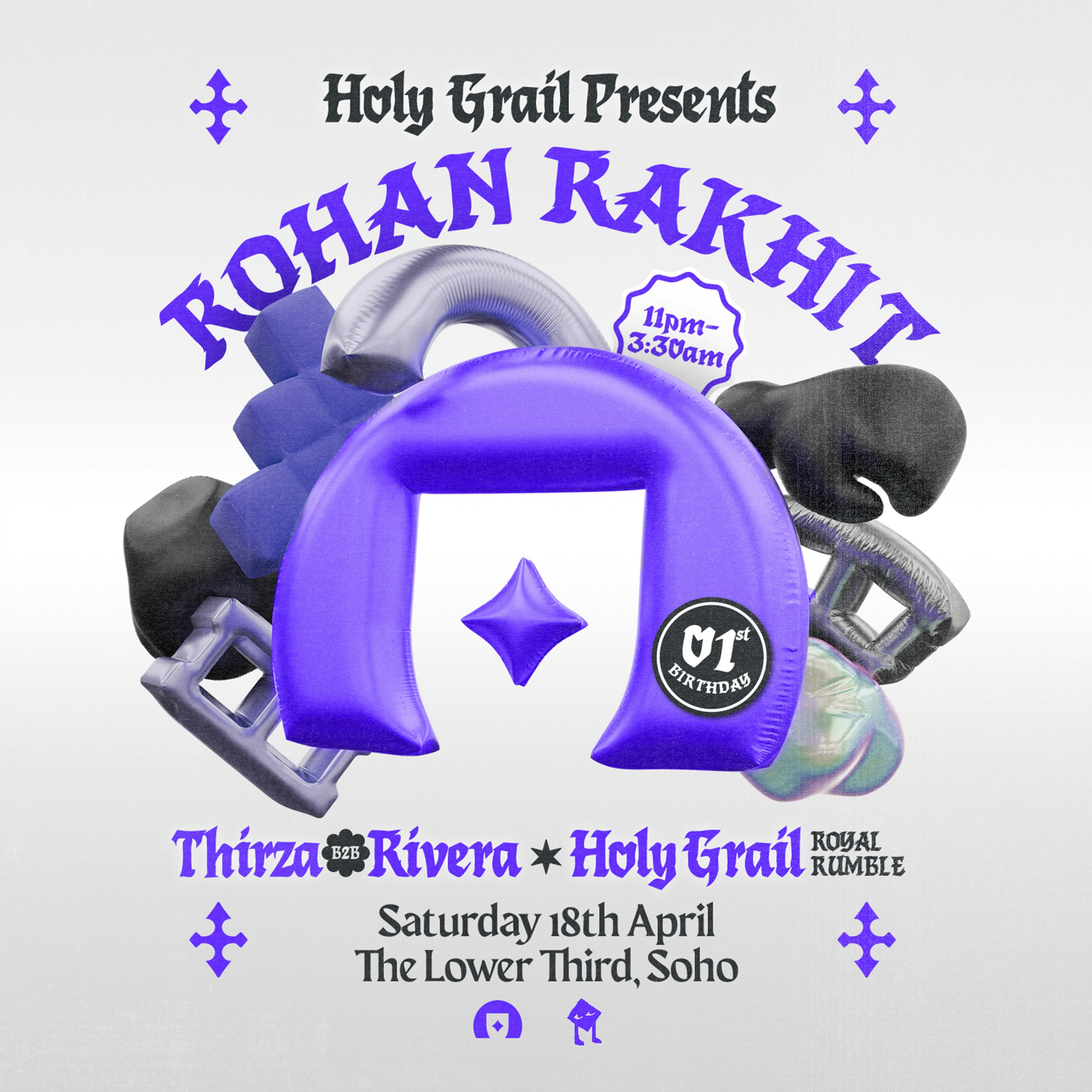 Holy Grail’s 1st Birthday: Rohan Rakhit at The Lower Third