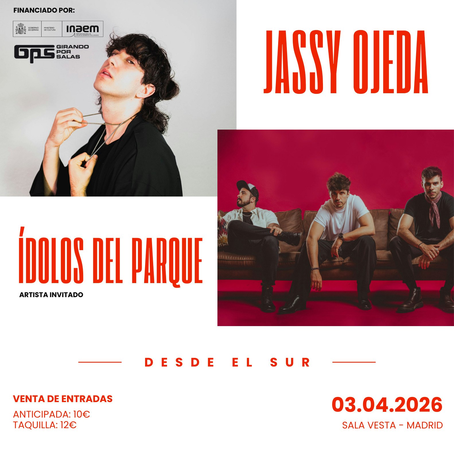 #GPS16: Jassy Ojeda + Ídolos del Parque