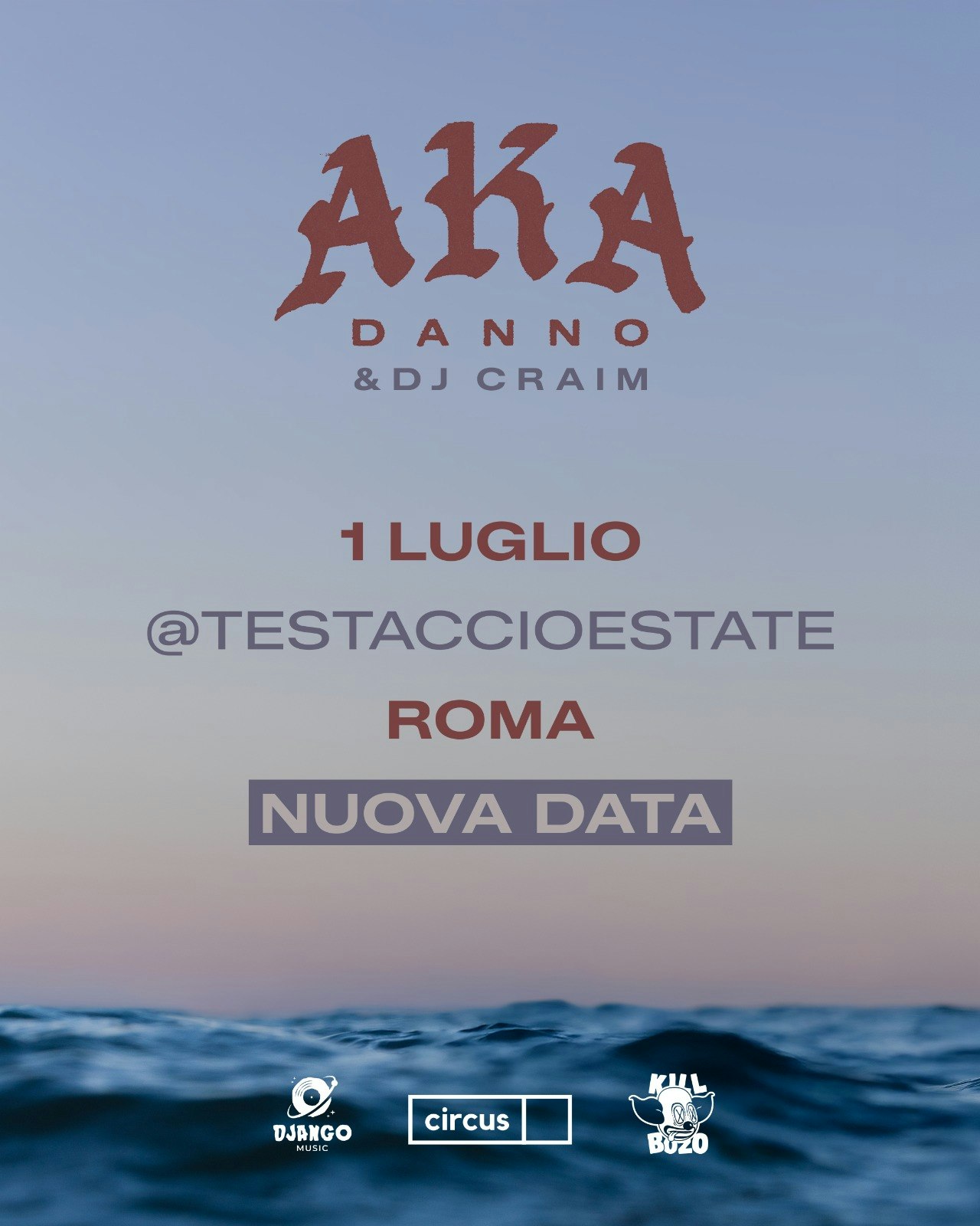 Danno & Dj Craim Tickets | €24.61 | Jul 1 @ Testaccio Estate, Roma | DICE