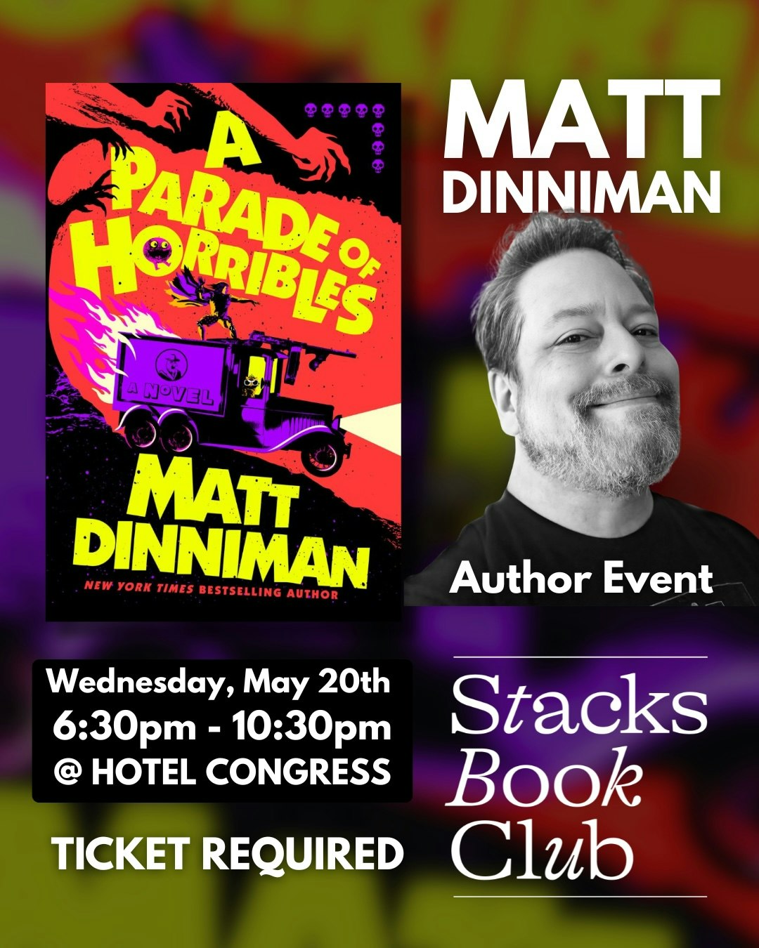 Matt Dinniman at Hotel Congress