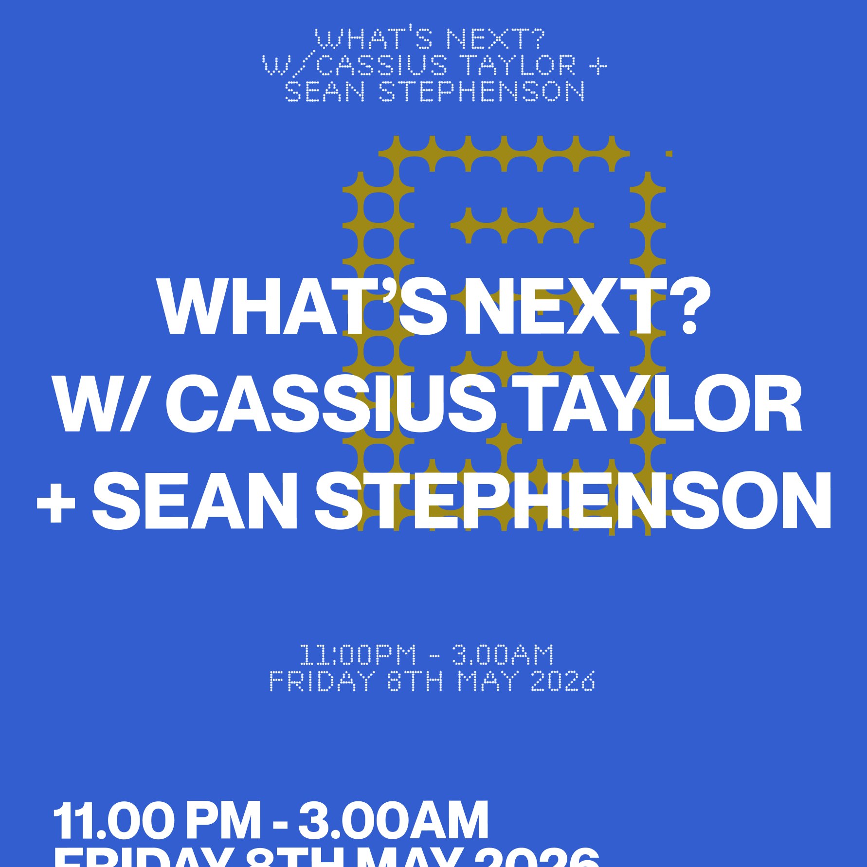 LNATOBL: What's Next? with Cassius Taylor + Sean Stephenson