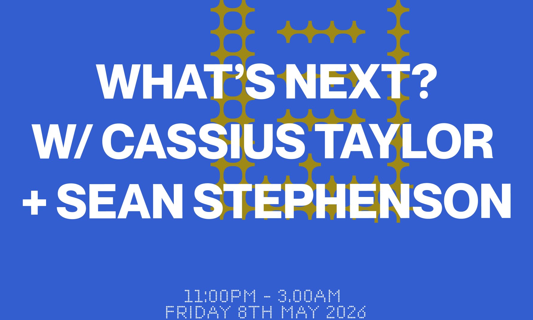 LNATOBL: What's Next? with Cassius Taylor + Sean Stephenson