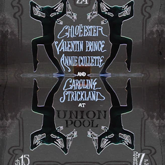Caroline Strickland, Annie Collette, Valentine Prince, Chloe Ester