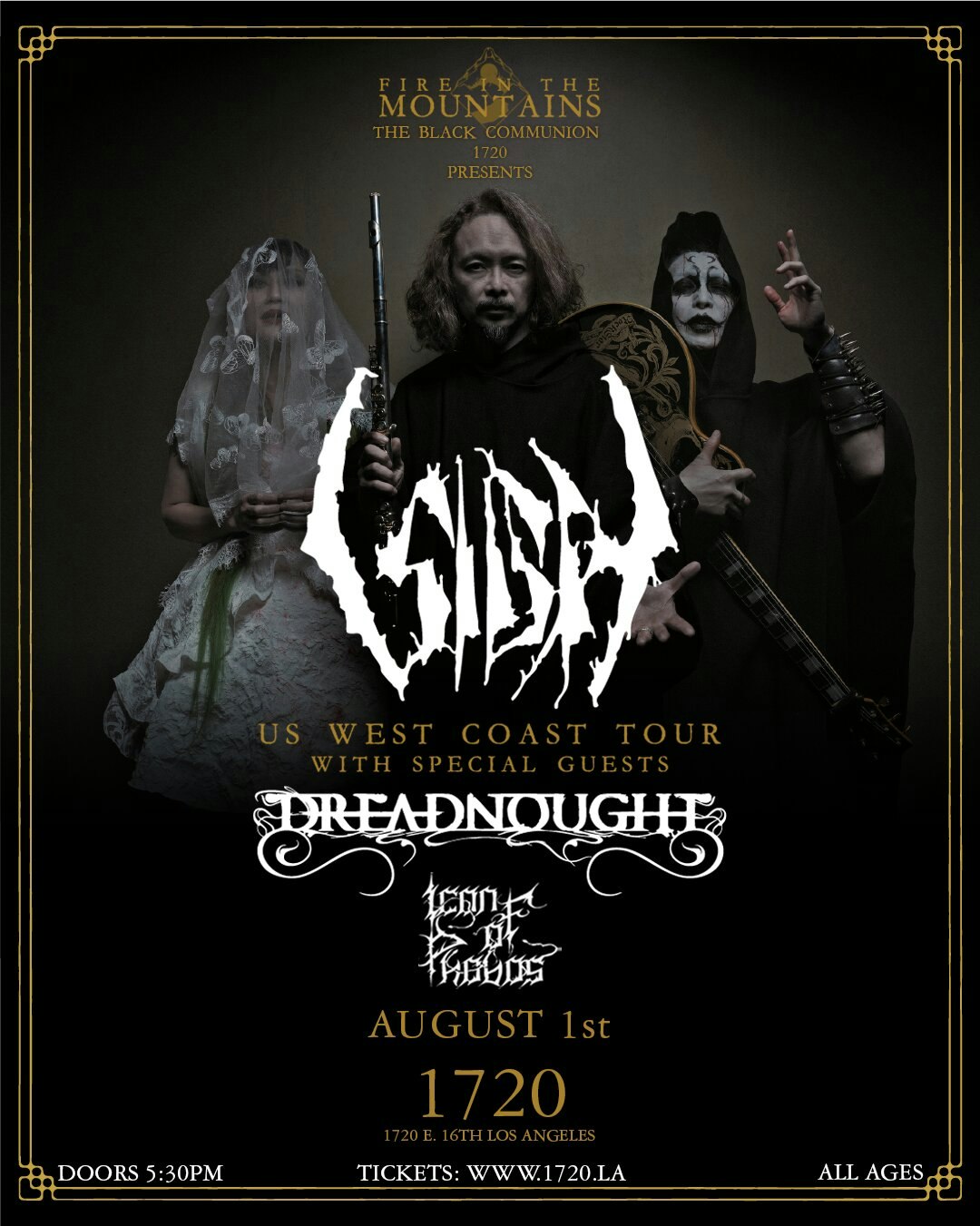 Sigh (Japan) Tickets | From $32.96 | 1 Aug @ 1720, Los Angeles | DICE