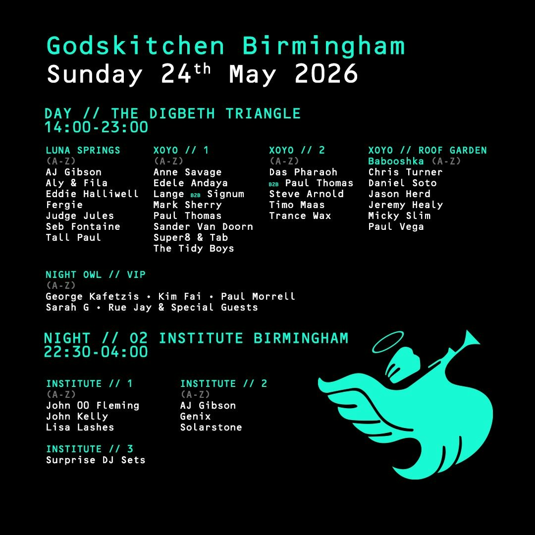  Godskitchen : Birmingham