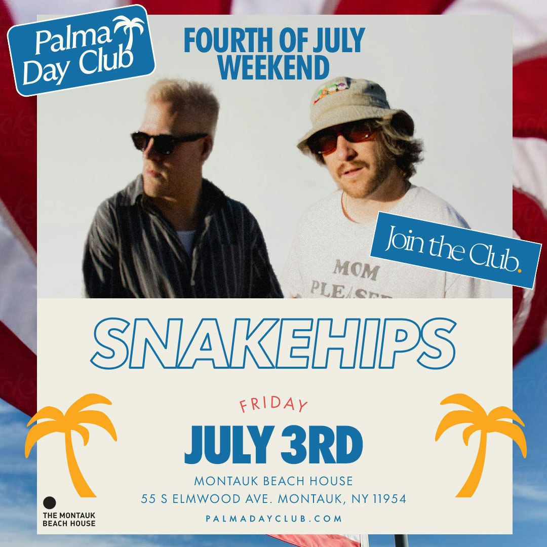 Photo of SNAKEHIPS @ Palma Day Club 7/3