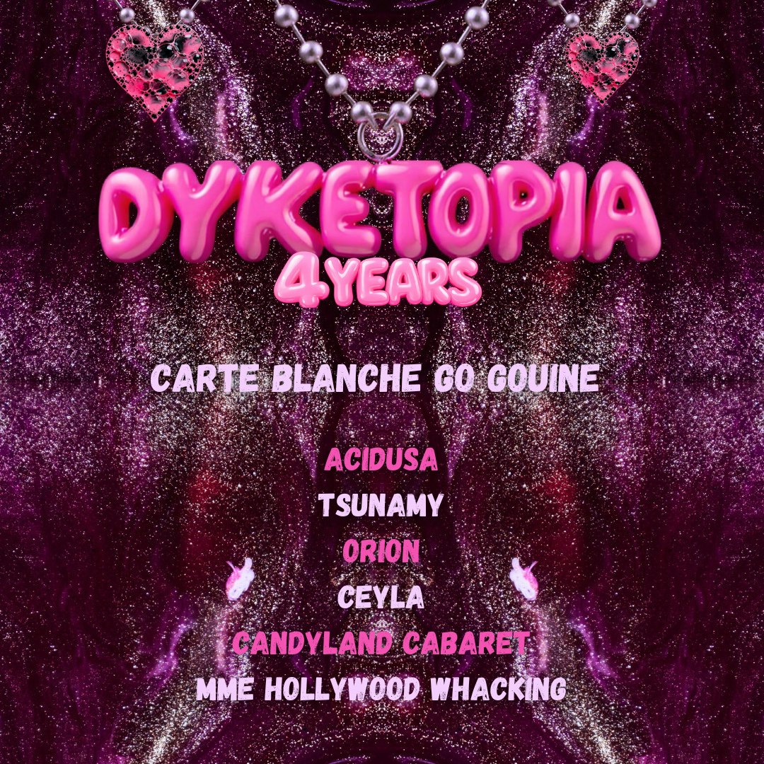 Dyketopia · 4 year anniversary