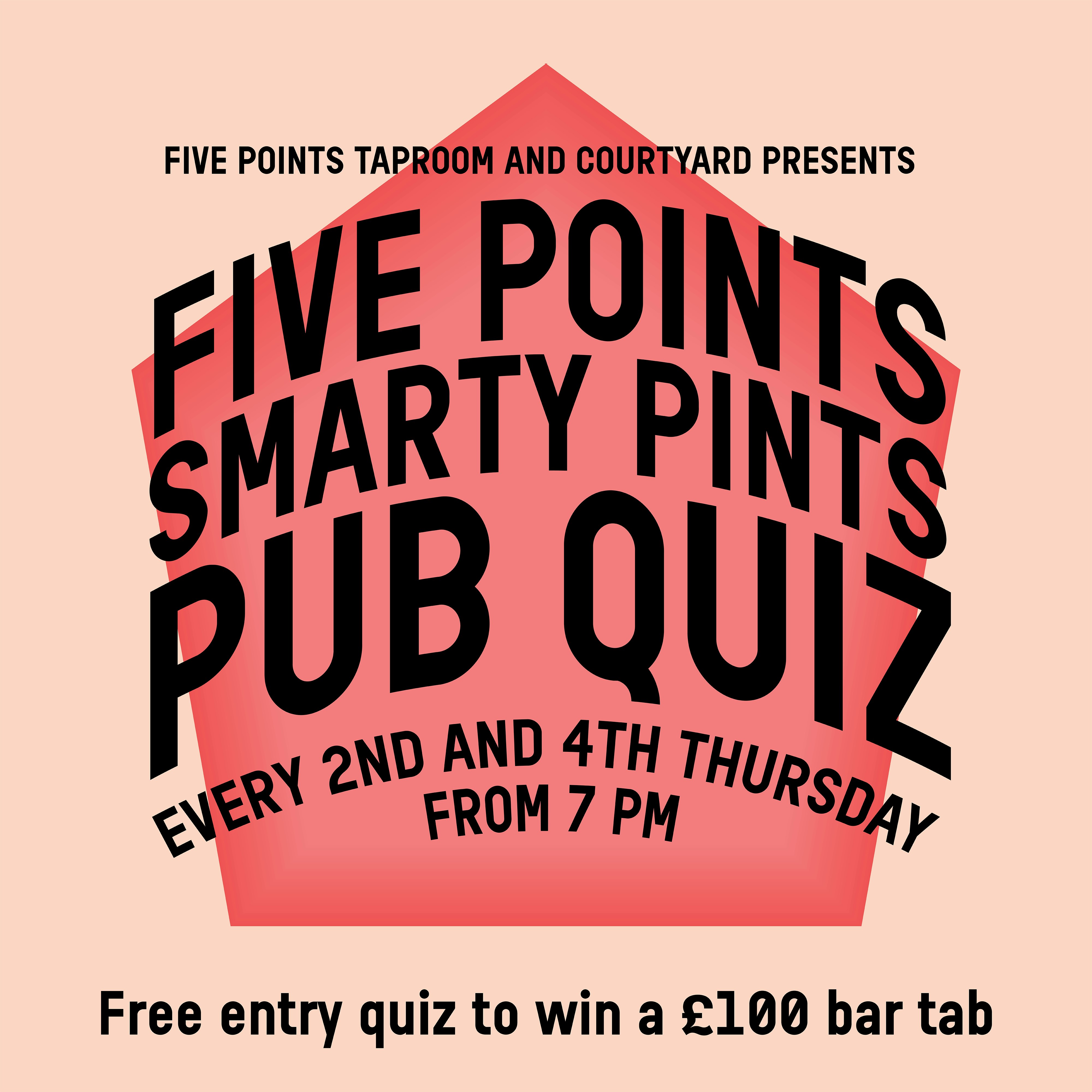 Five Points Smarty Pints Pub Quiz