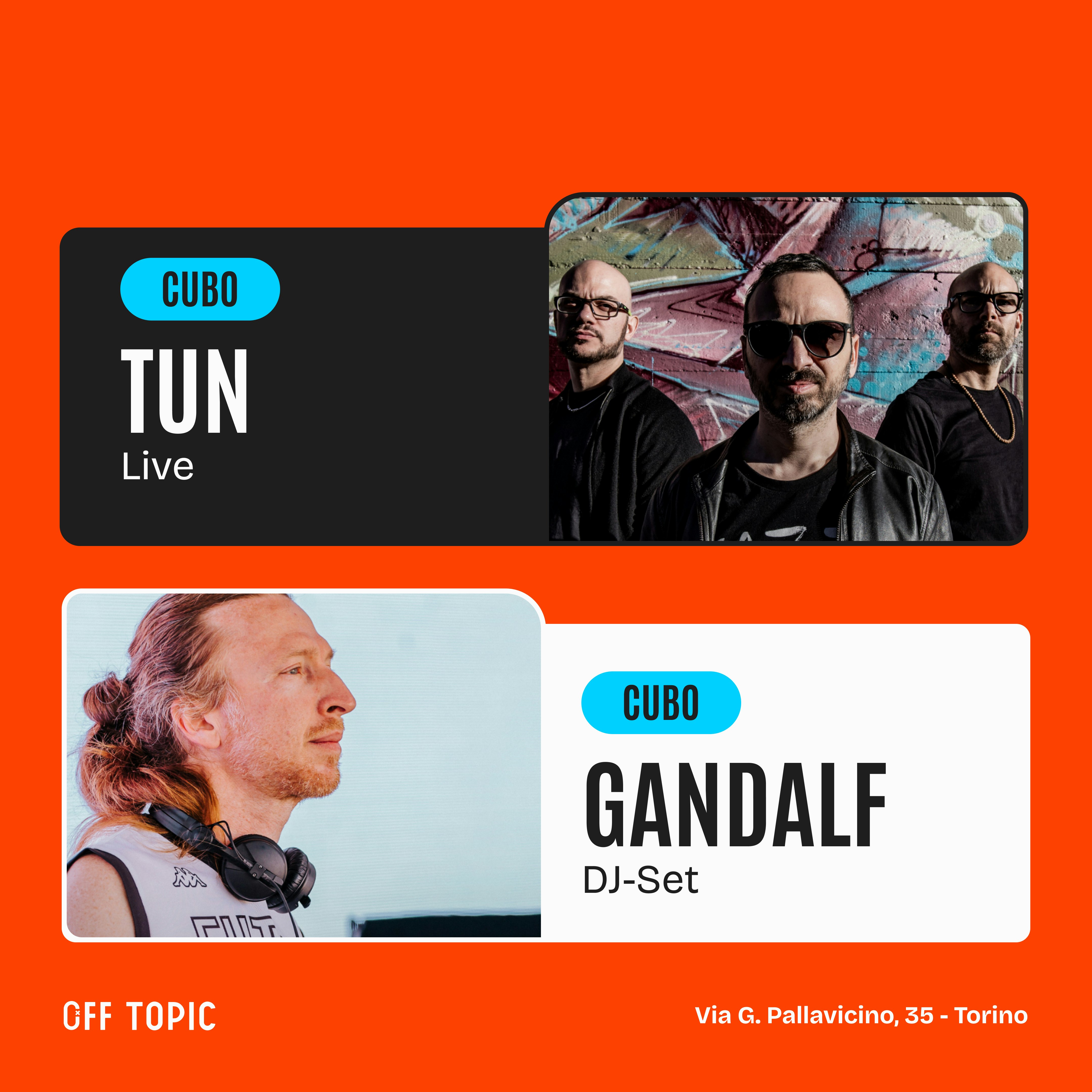 TUN (Torino Unlimited Noise) Live + Gandalf (Genau)