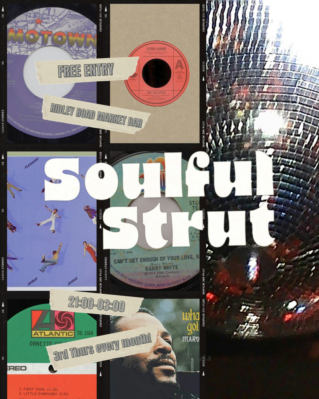 Soulful Strut - Ridley Road Market Bar