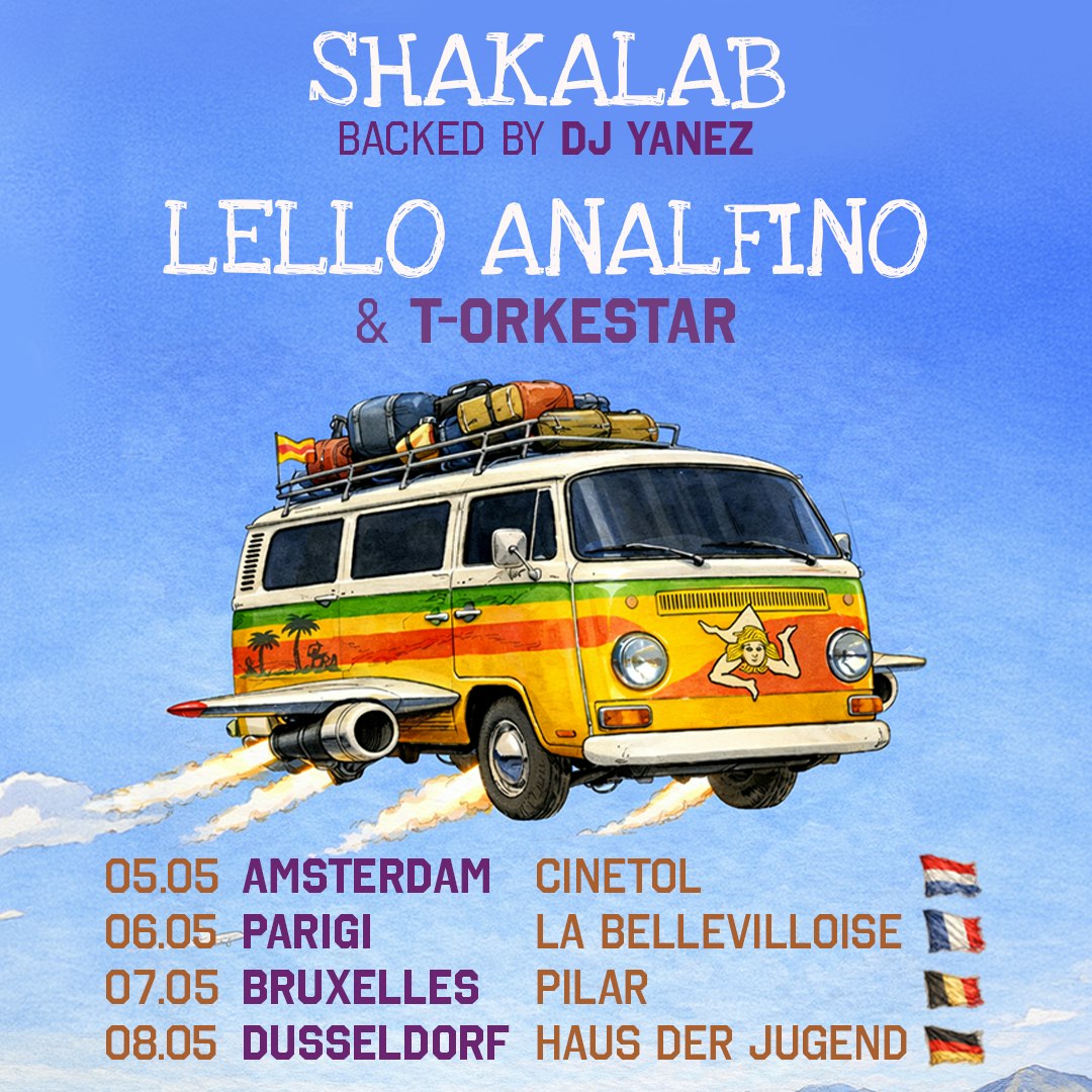 Shakalab + Lello Analfino - EU Tour - Düsseldorf Germany - Techno Party in Düsseldorf