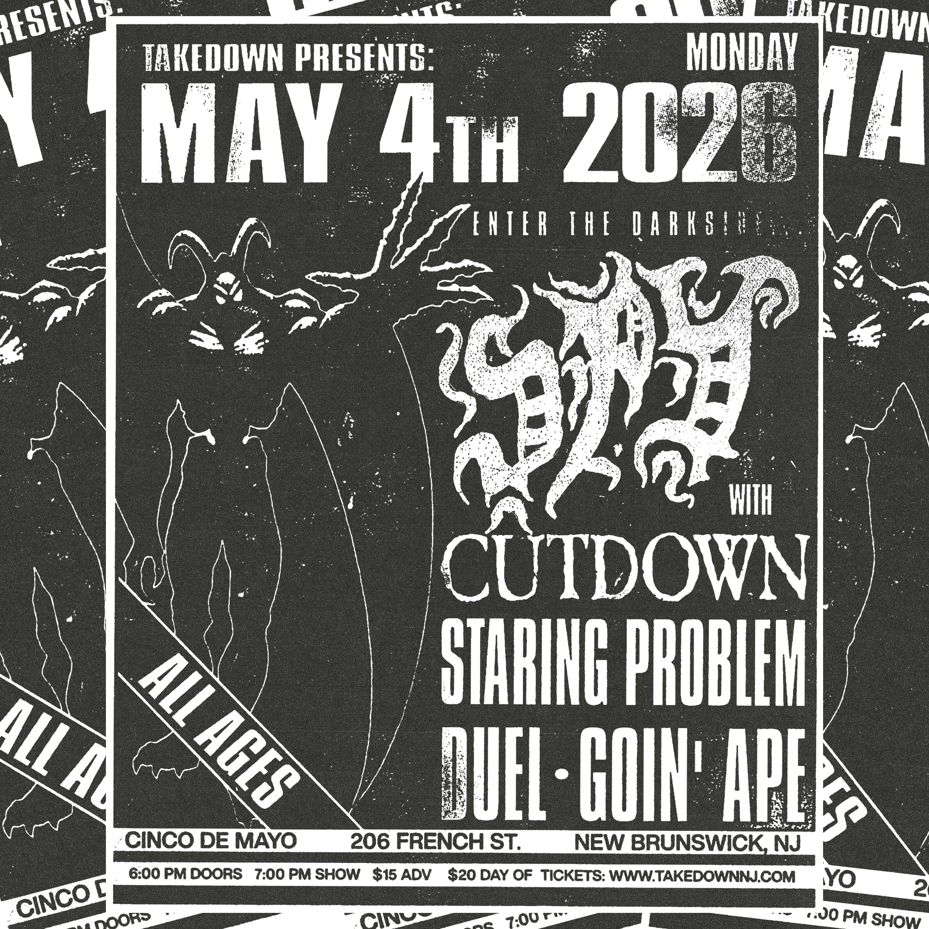 Photo of Spy, Cutdown, Staring Problem, Duel, & Goin' Ape