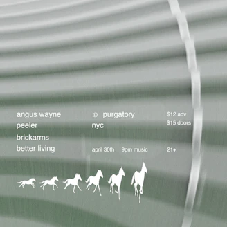 Angus Wayne, Peeler, Brickarms, Better Living