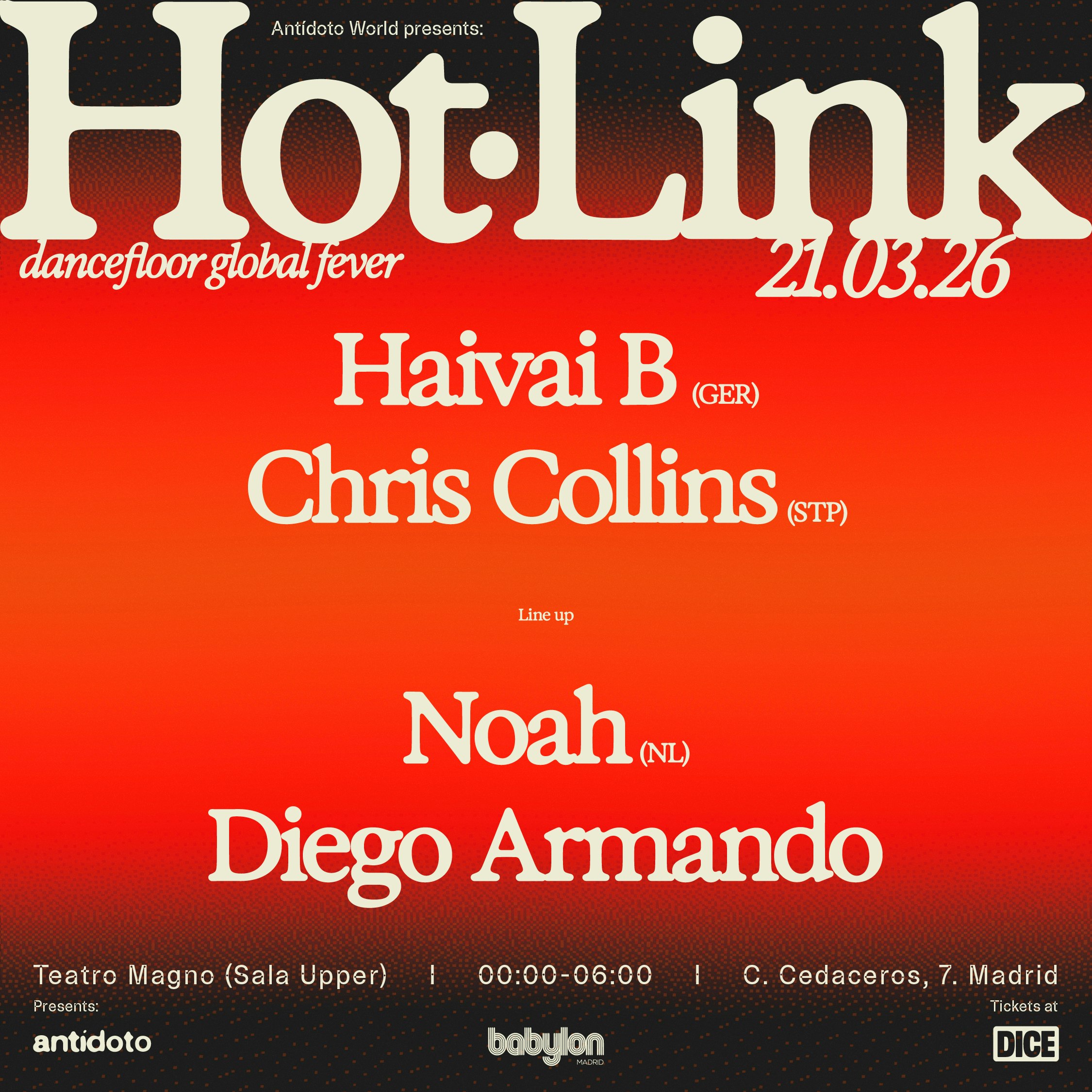 HotLink: HAIVAI B + Chris Collins + Noah