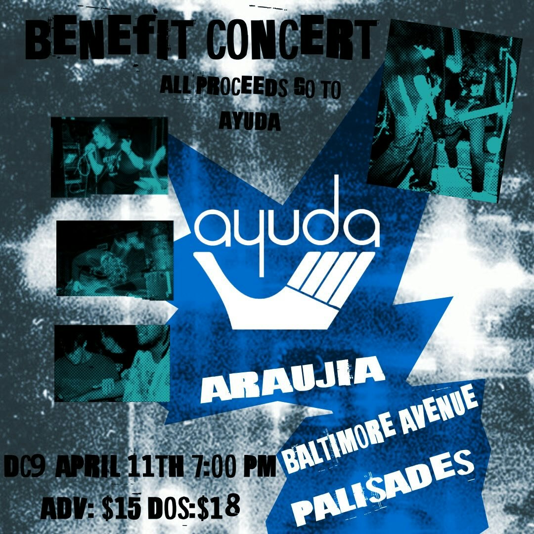 Photo of Ayuda Benefit Concert ft. ARAUJIA, Baltimore Avenue, Palisades
