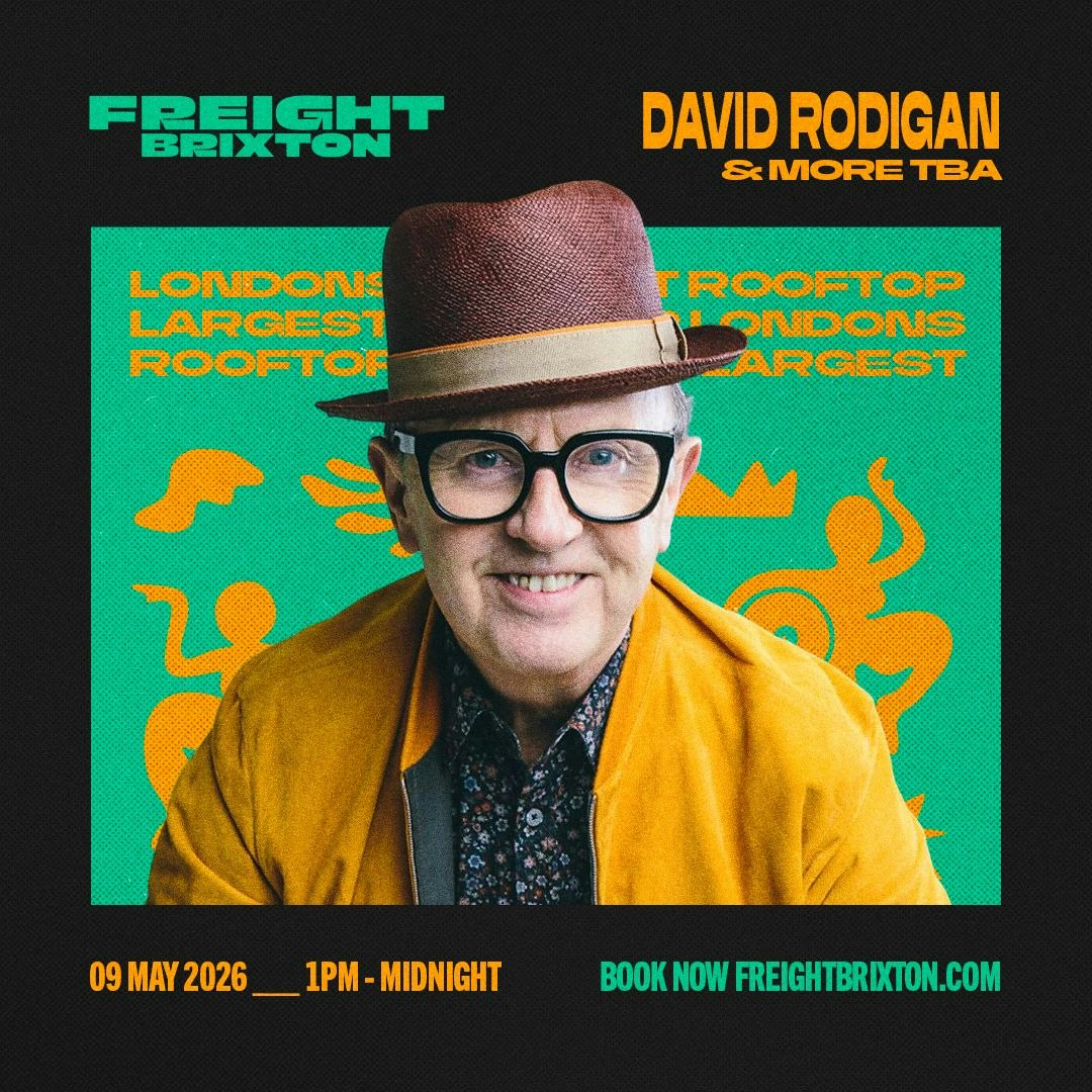 David Rodigan Rooftop Day Party Tickets | From £11.33 | May 9 @ Freight ...