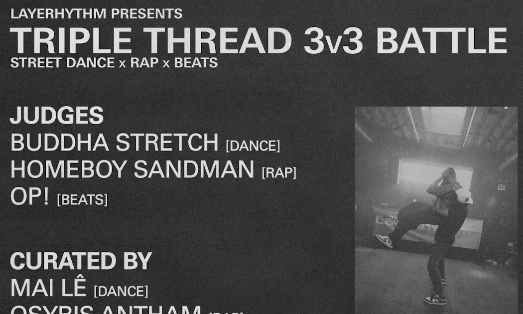 Image for LayeRhythm presents: Triple Thread 3v3 Battle