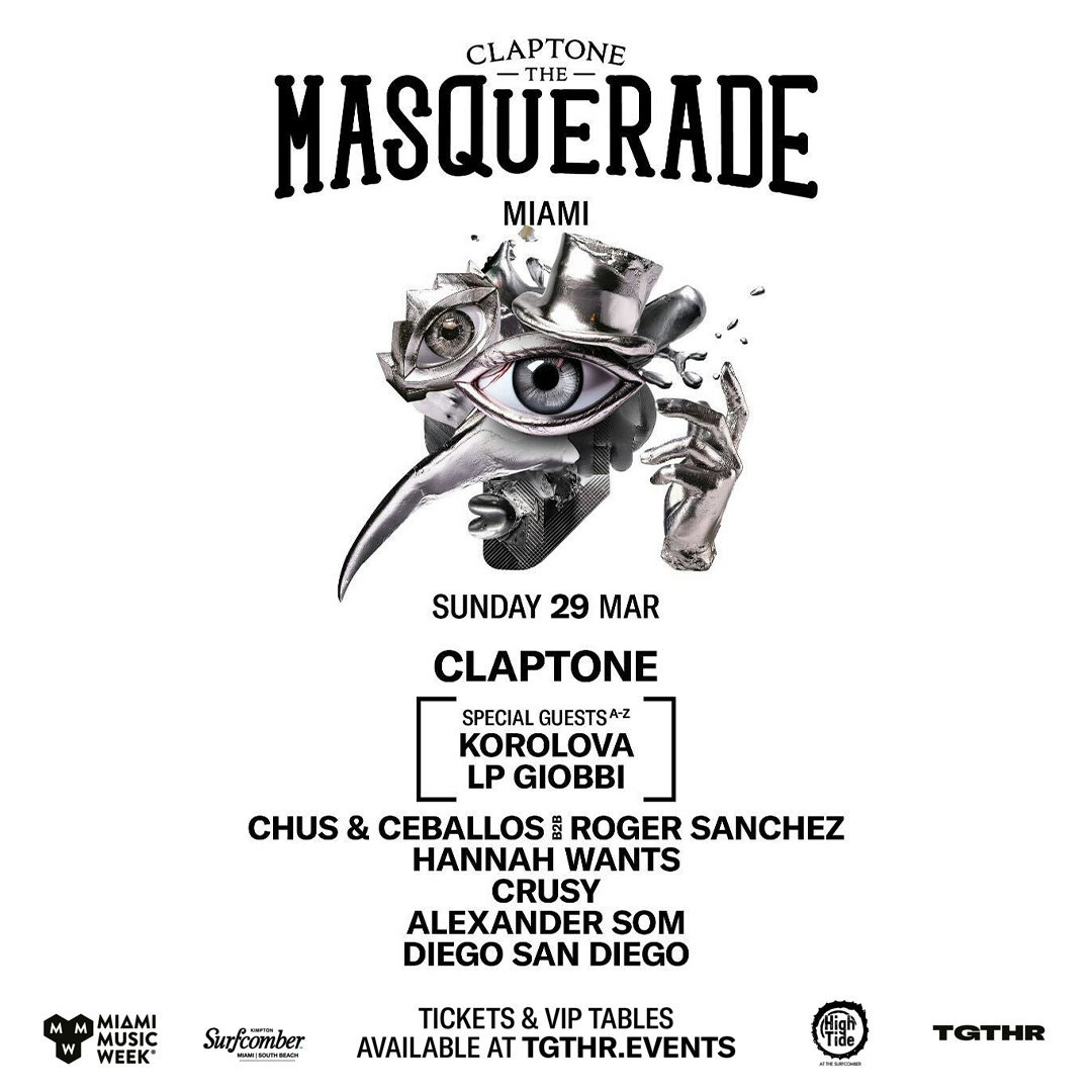 Photo of Claptone presents The Masquerade Miami