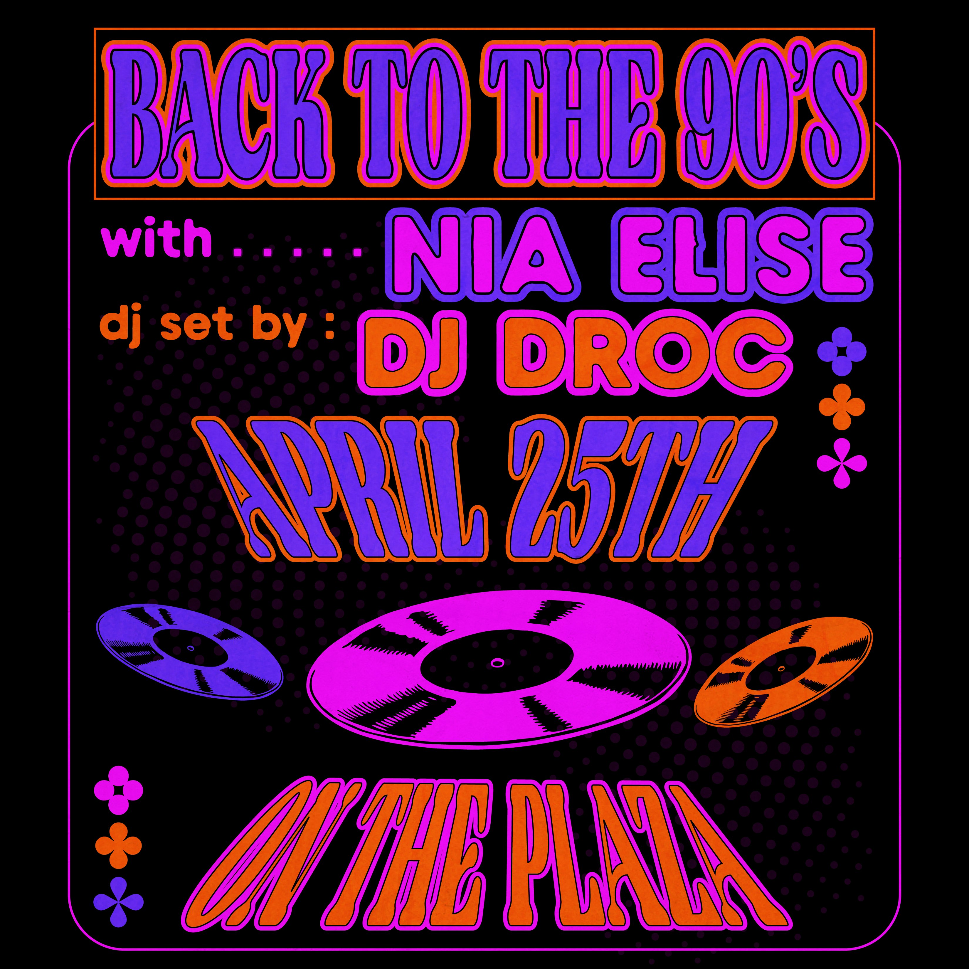 Back to the 90’s: A Tribute to 90’s-2000’s R&B/Hip Hop