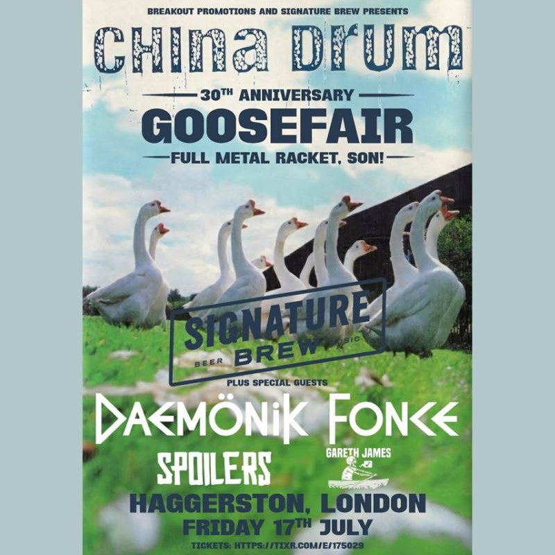 China Drum - 30 Years of Goosefair | London