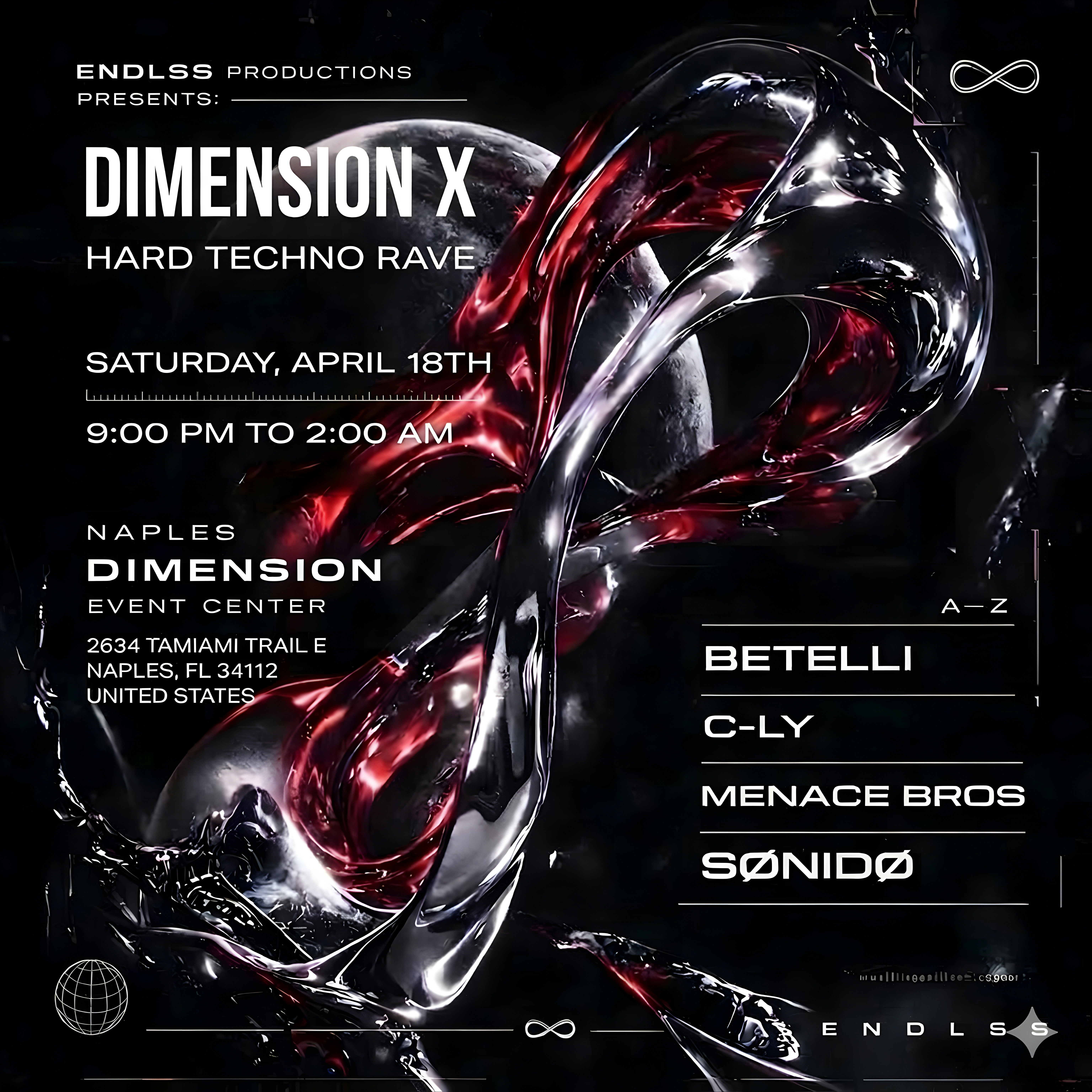 Photo of ENDLSS productions: DIMENSION X