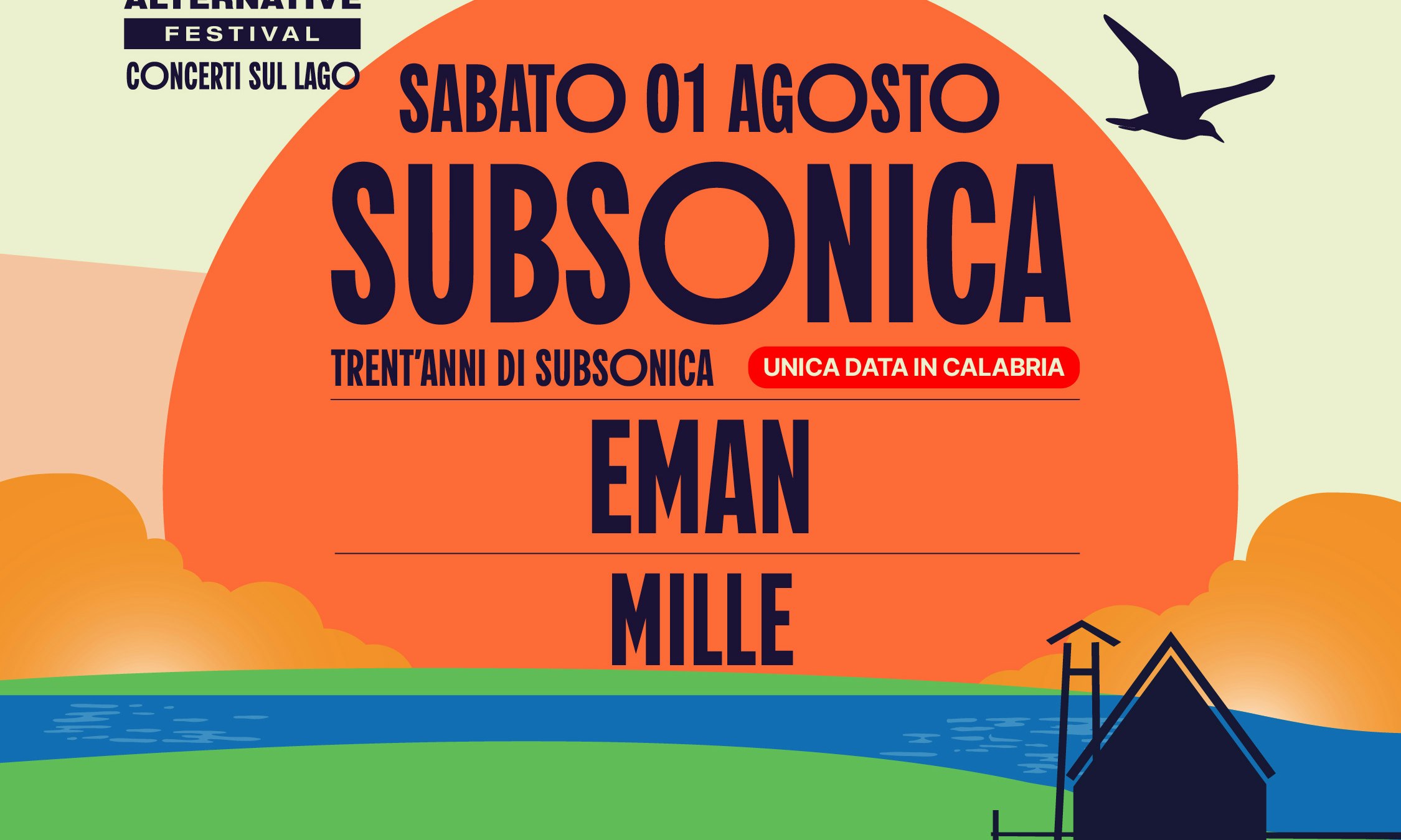 Be Alternative Festival 2026 - Concerti sul lago - Day 2