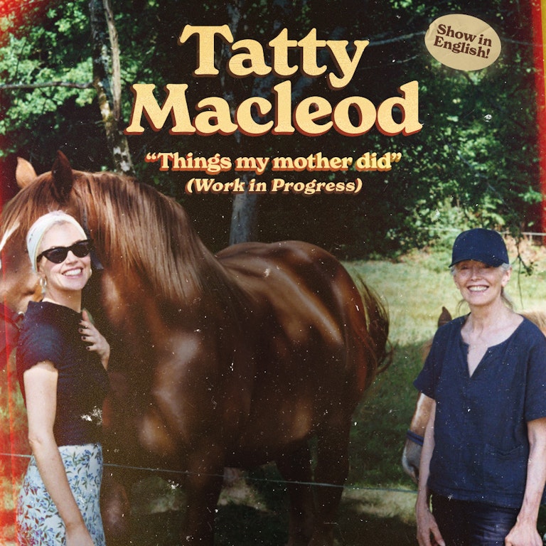 Tatty Macleod: Things My Mother Did (WIP)  at The Bill Murray - Angel Comedy Club