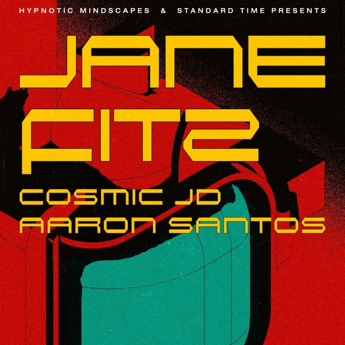 Photo of Jane Fitz, Cosmic JD and Aaron Santos presented by Hypnotic Mindscapes x Standard Time