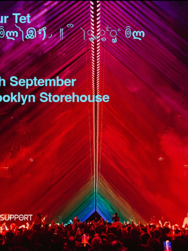 Teksupport: FOUR TET (SOLD OUT)