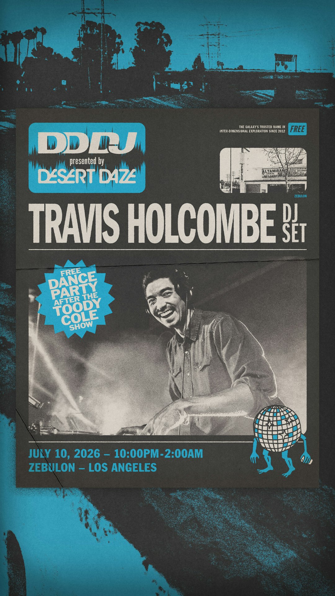 Free Dance Party with DJ Travis Holcombe Tickets | Free | 10 Jul