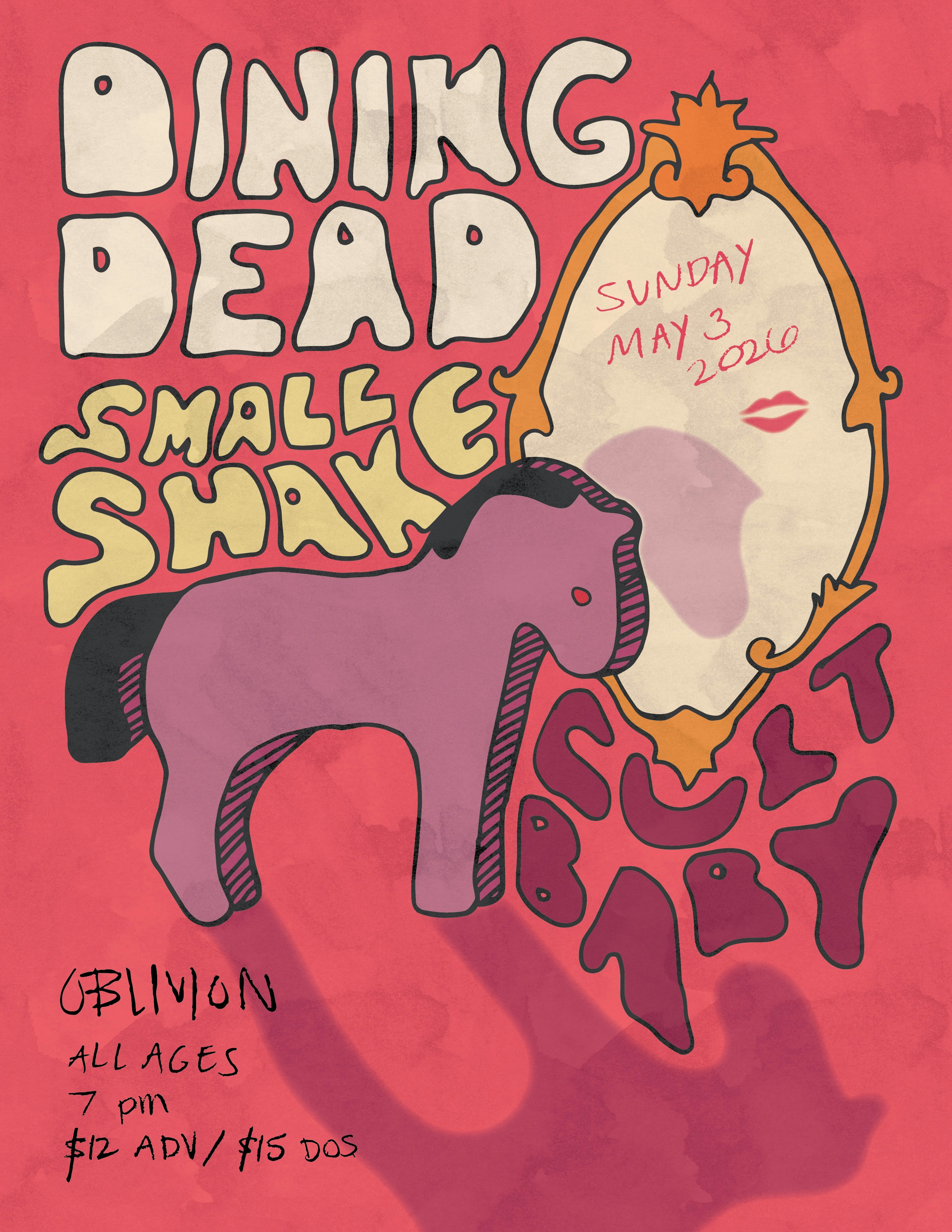 Dining Dead, Small Shake Tickets | $14.71 | May 3 @ Oblivion, Highland ...