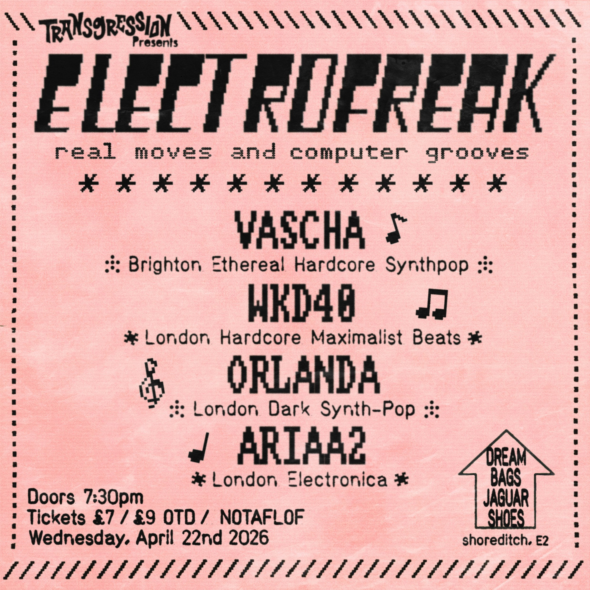 TRANSGRESSION PRESENTS: ELECTROFREAK