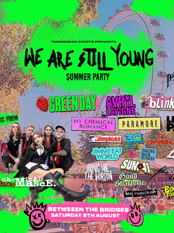 We Are Still Young Summer Party with My Chemical Hoemance