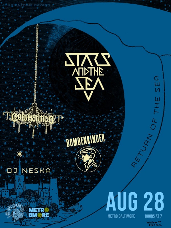 STARS AND THE SEA w/ Ceromantics, BOMBENKINDER and DJ Neska