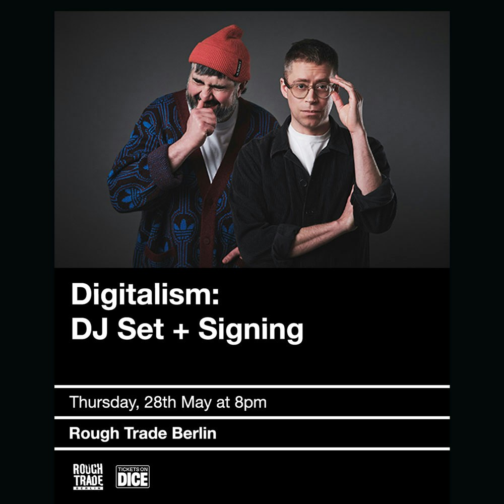 Digitalism: 'Optimism' DJ Set + Signing - Techno Party in Berlin