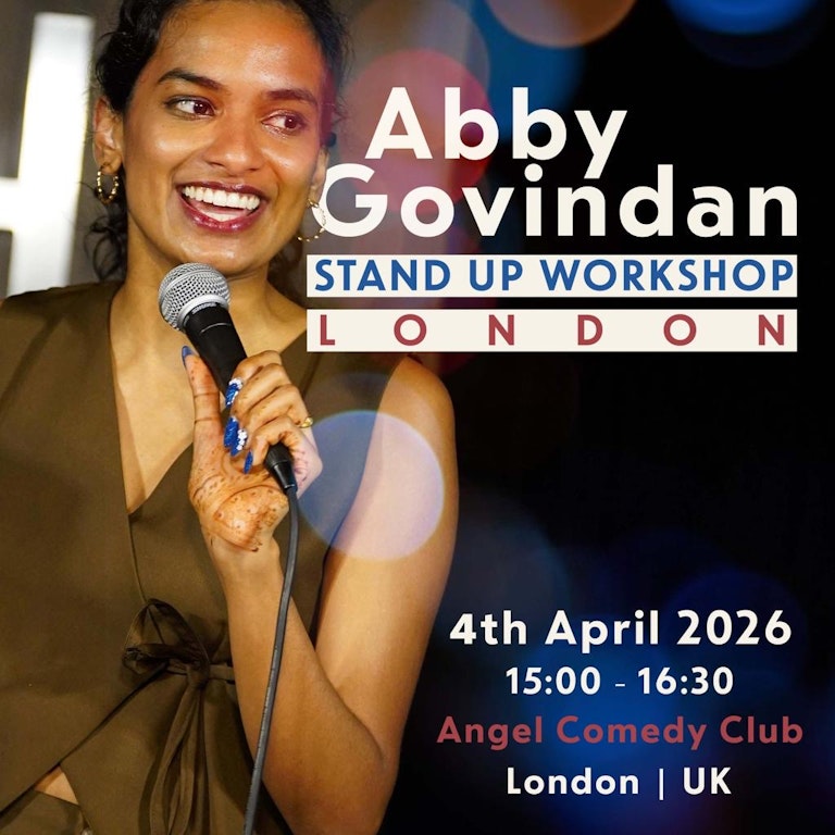 Stand-Up Workshop with Abby Govindan at The Bill Murray - Angel Comedy Club