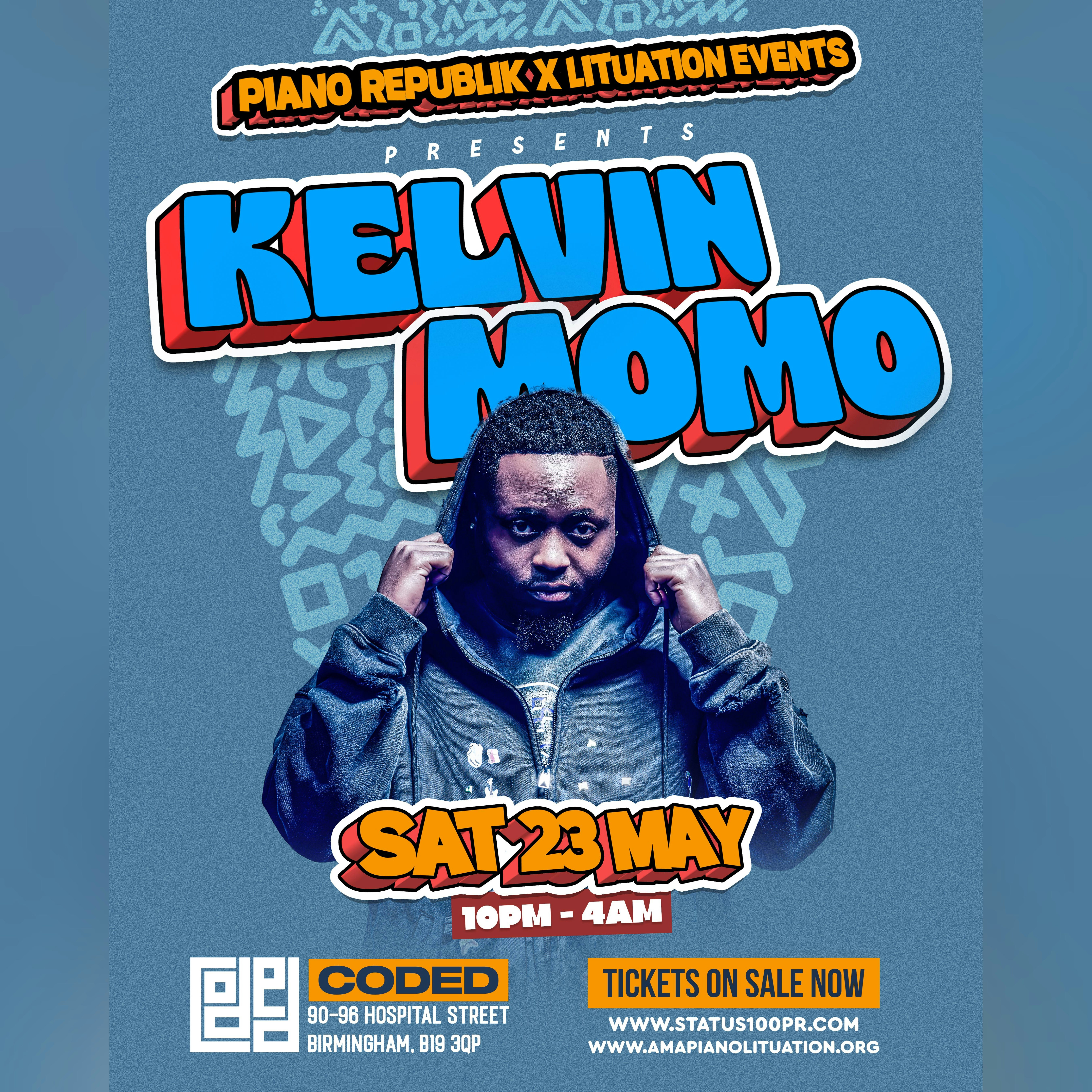 Kelvin Momo Live In Birmingham