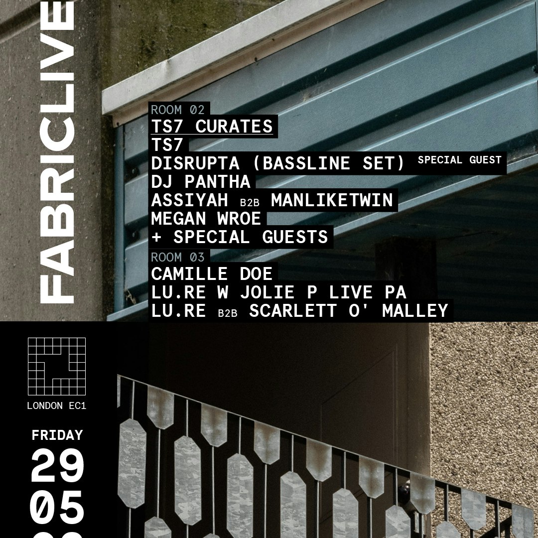 FABRICLIVE: TS7, Disrupta, DJ PANTHA, Lu.Re + More
