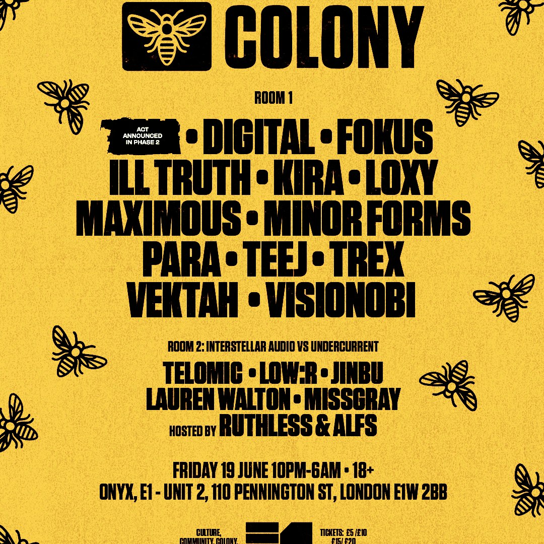 Colony: Digital, Loxy, Vektah, Kira, Trex, Visionobi